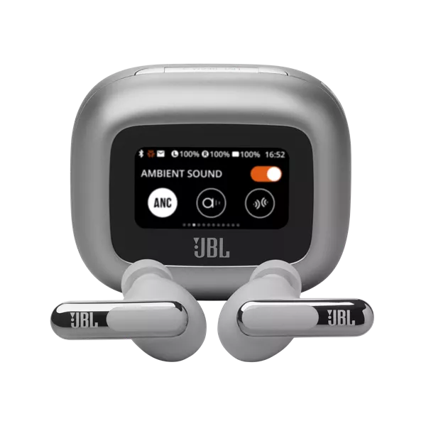 JBL Live Beam 3 True Wireless Bluetooth zajszűrős ezüst fülhallgató