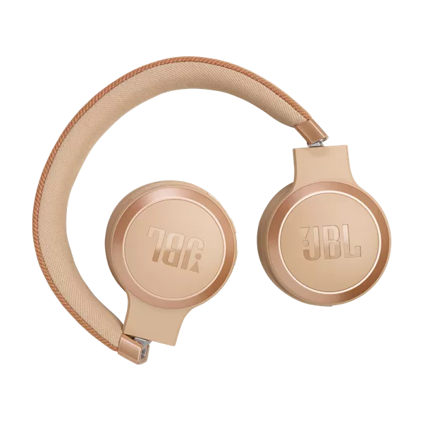 JBL Live 670 NC Bluetooth homok zajszűrős fejhallgató