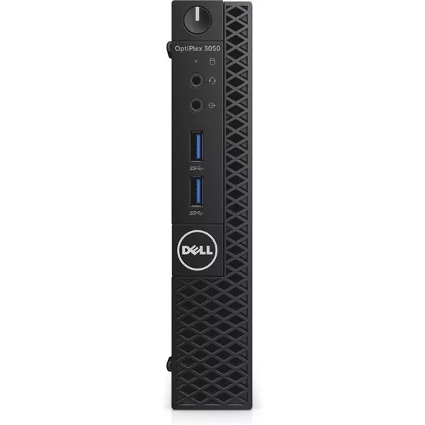 Dell Optiplex 3050 Micro/i5-7600T/16GB/512GB SSD/Win11 Pro COA/fekete asztali számítógép (Használt A+,felújított)