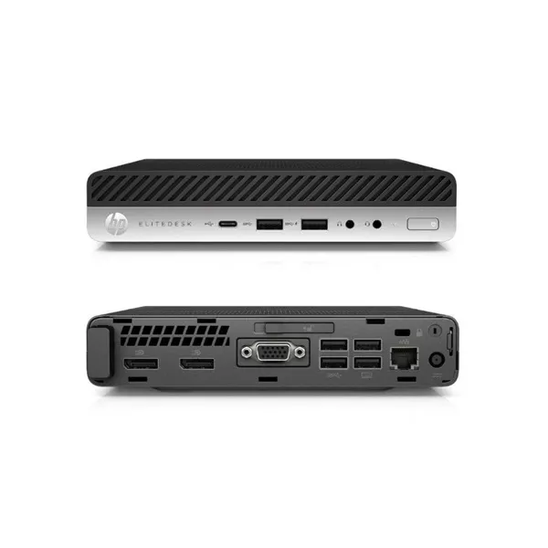 HP EliteDesk 800 G4 Micro/i5-8500/16GB/512GB SSD/Win11 Pro COA/fekete asztali számítógép (Használt A+,felújított)