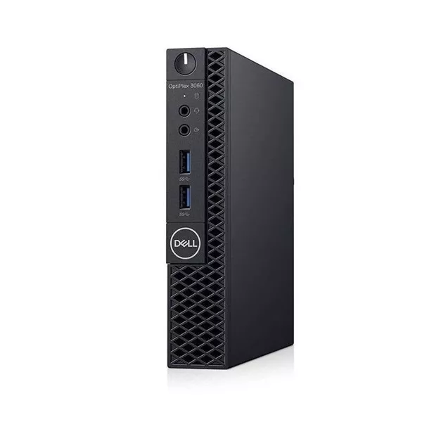 Dell Optiplex 3060 Micro/i5-8500T/16GB/512GB SSD/Win Pro COA/fekete asztali számítógép (Használt A+,felújított)