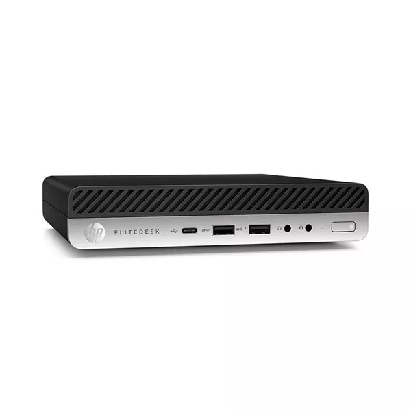 HP EliteDesk 800 G5 Micro/i5-9500/16GB/512GB SSD/Win Pro COA/fekete asztali számítógép (Használt A+,felújított)