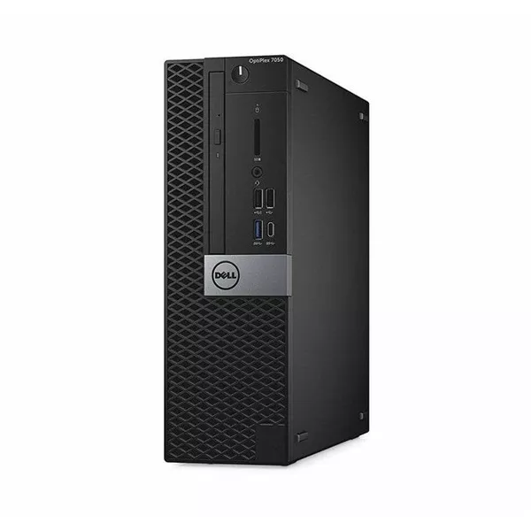 Dell Optiplex 7050 SFF/i5-6500/8GB/256GB SSD/Win Pro COA/fekete asztali számítógép (Használt A+,felújított)