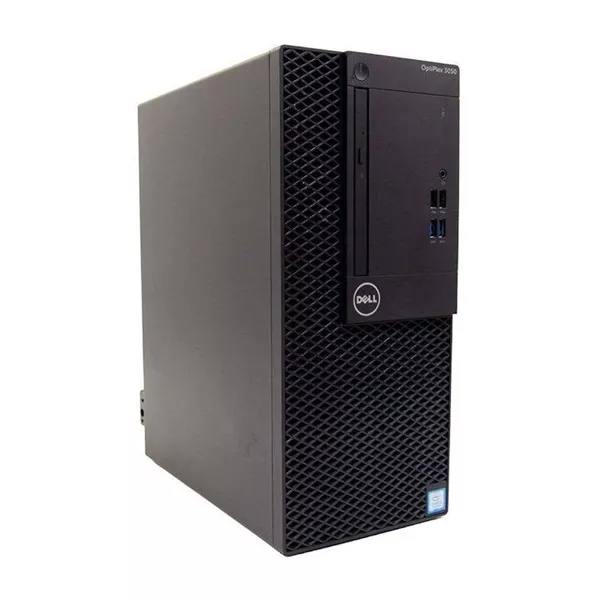 Dell Optiplex 3050 MT/i5-7600/16GB/512GB SSD/Win11 Pro COA/fekete asztali számítógép (Használt A+,felújított)