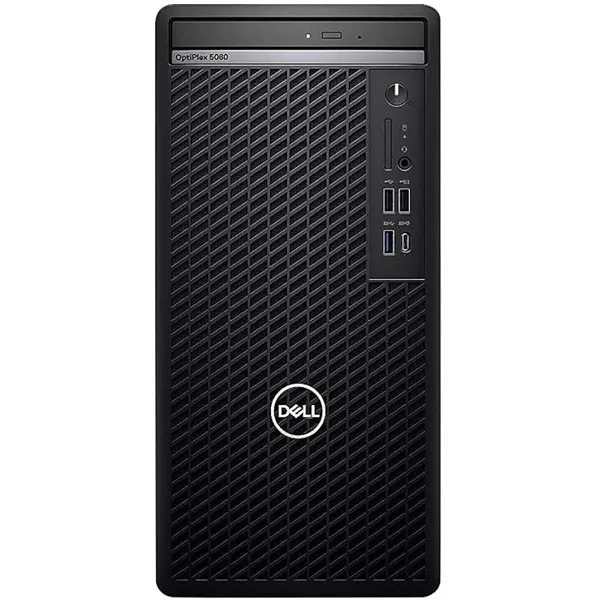 Dell Optiplex 5080 MT/i5-10600/16GB/512GB SSD/Win Pro COA/fekete asztali számítógép (Használt A+,felújított)