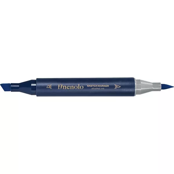 Deli Finenolo 69 - Prussian Blue kétvégű permanent ART marker