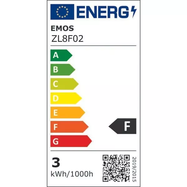 Emos ZL8F02 GU10/2,9 W (25 W)/250 lm/meleg fehér LED izzó