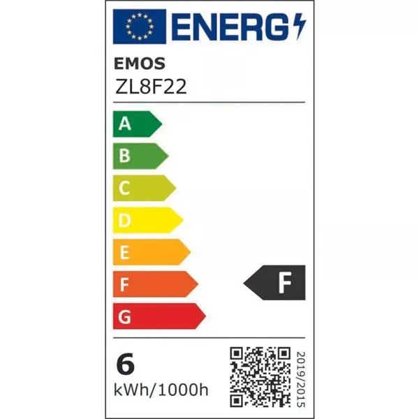 Emos ZL8F22 GU10/5,2 W (40 W)/450 lm/meleg fehér LED izzó