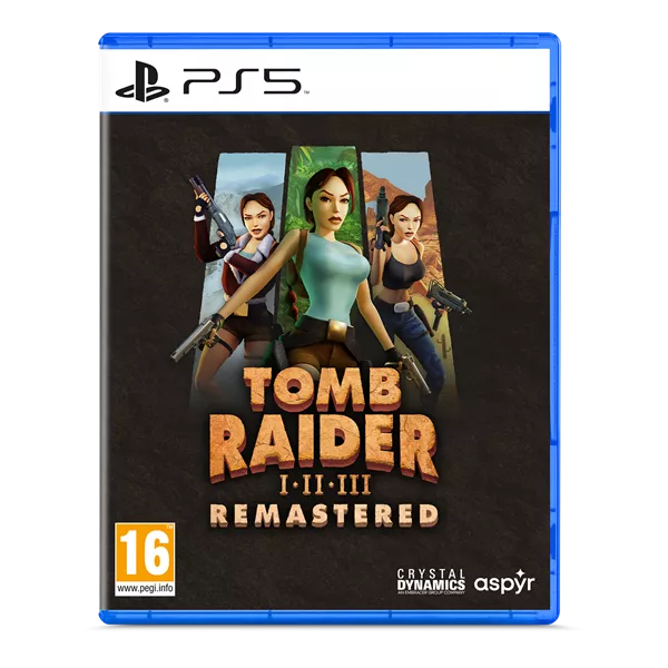 Tomb Raider I-III Remastered Starring Lara Croft PS5 játékszoftver