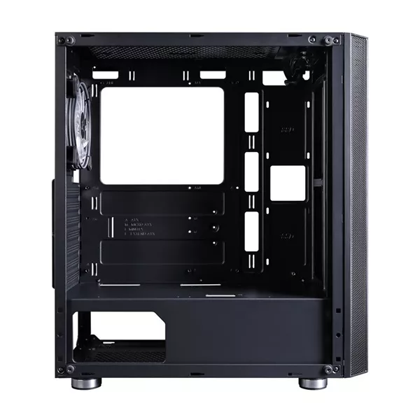 ZALMAN Ház Midi ATX R2 Tápegység nélkül, Fekete