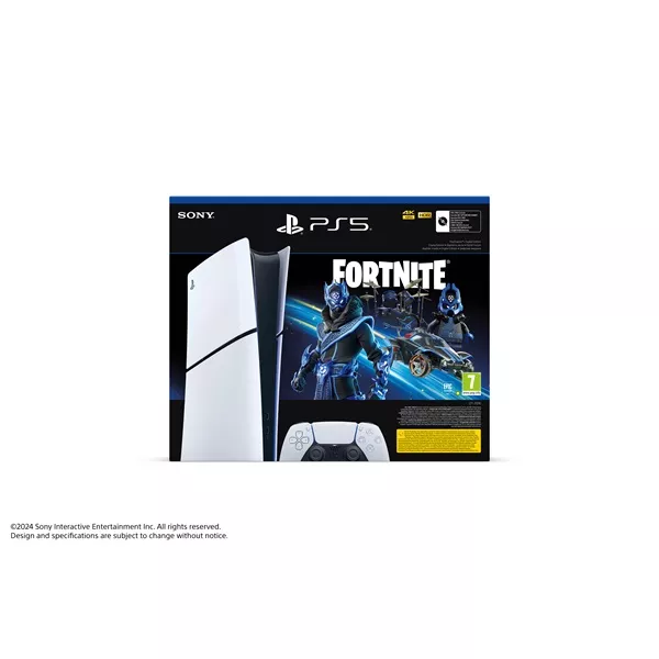 PlayStation®5 1TB Digital Edition (slim) Fortnite Bundle játékkonzol csomag