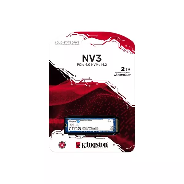 Kingston 2000GB M.2 NVMe 2280 PCIe 4.0 NV3 (SNV3S/2000G) SSD