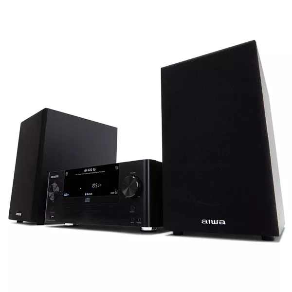 Aiwa MSBTU-500 fekete Midi HiFi rendszer