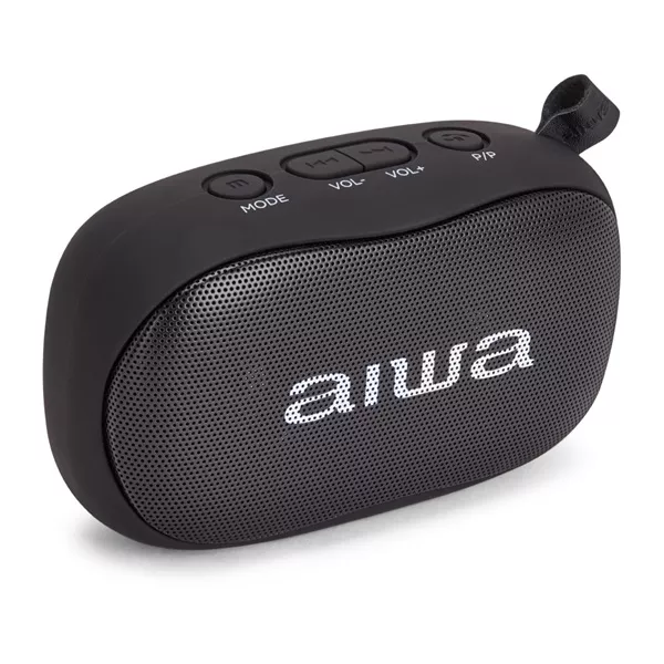 Aiwa BS-110BK fekete hordozható Blutooth hangszóró