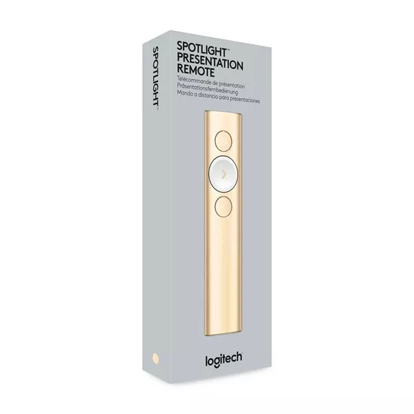 Logitech Spotlight Presentation Remote - Gold