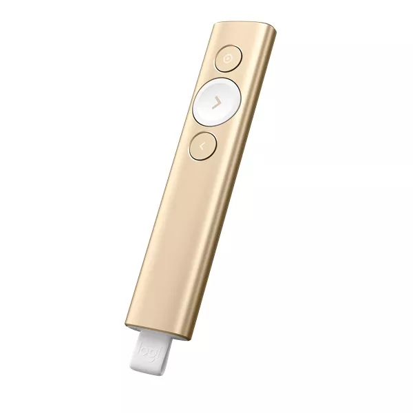 Logitech Spotlight Presentation Remote - Gold