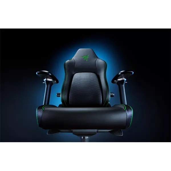 Razer Iskur V2 fekete-zöld gamer szék