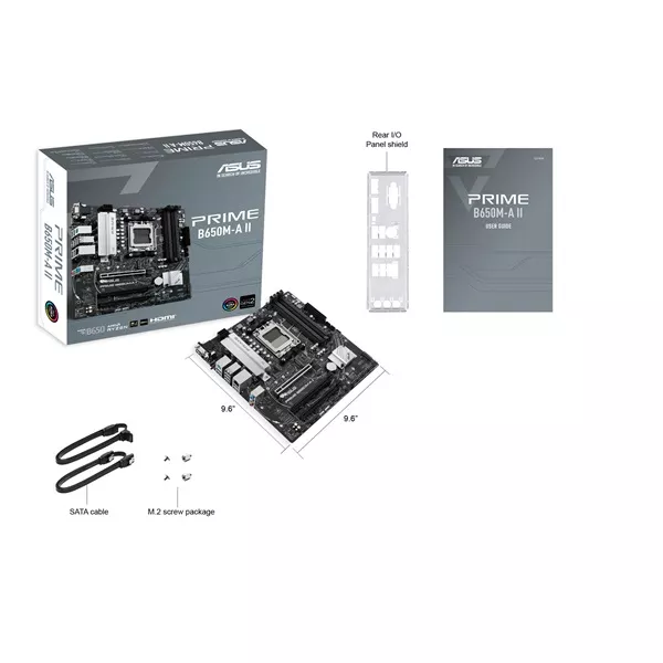 Asus  PRIME B650M-A II AMD  AM5 alaplap