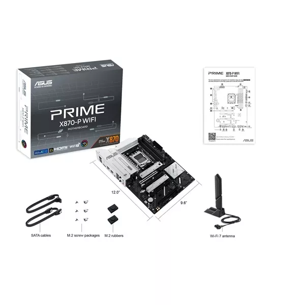 Asus PRIME X870-P Wi-Fi AMD X870 AM5 ATX alaplap