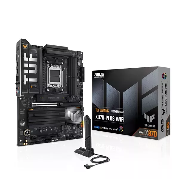 Asus TUF GAMING X870-PLUS Wi-Fi AMD X870 AM5 ATX alaplap