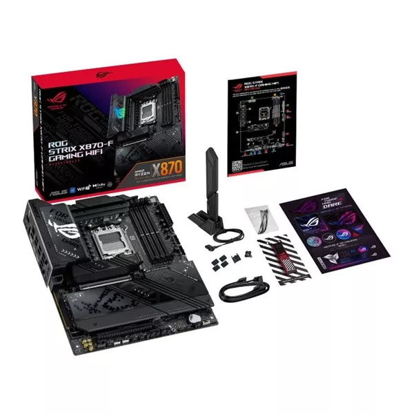 Asus ROG STRIX X870-F GAMING Wi-Fi AMD X870 AM5 ATX alaplap