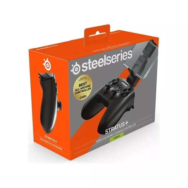 Steelseries Stratus+ gamepad játékvezérlő fekete