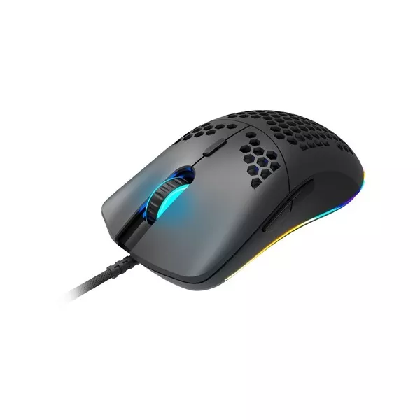 CANYON,Gaming Mouse with 7 programmable buttons, Pixart 3519 optical sensor, 4 levels of DPI and up to 4200, 5 million t