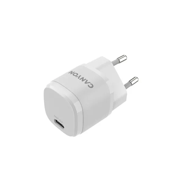 Canyon CNE-CHA36W01 36W univerzális hálózati töltő adapter fehér (QC3.0)