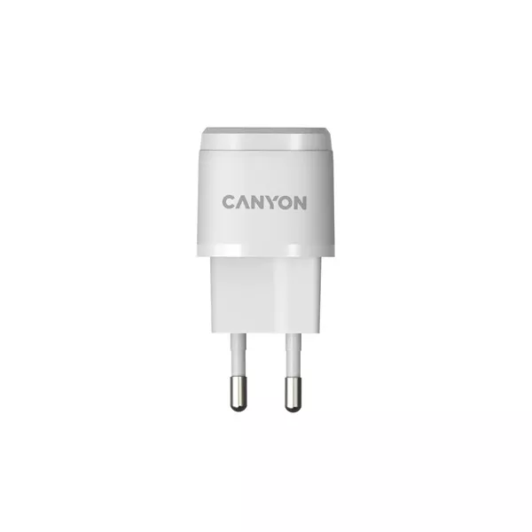 Canyon CNE-CHA36W01 36W univerzális hálózati töltő adapter fehér (QC3.0)