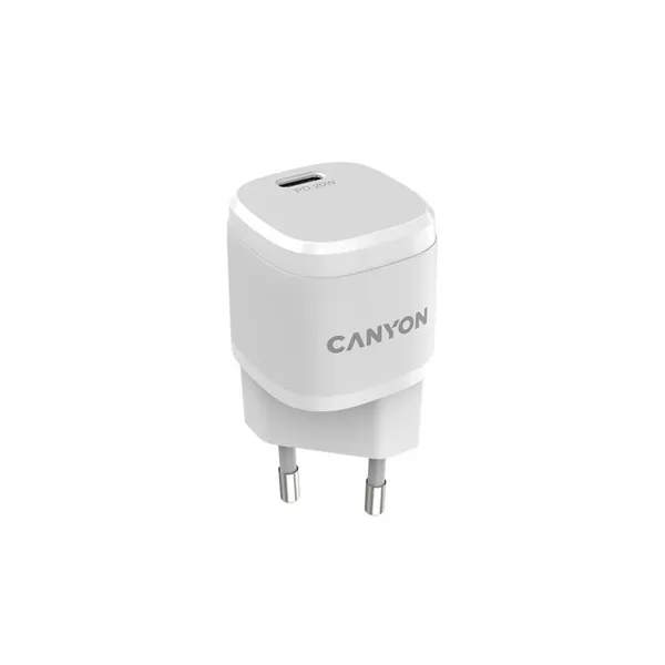 Canyon CNE-CHA36W01 36W univerzális hálózati töltő adapter fehér (QC3.0)