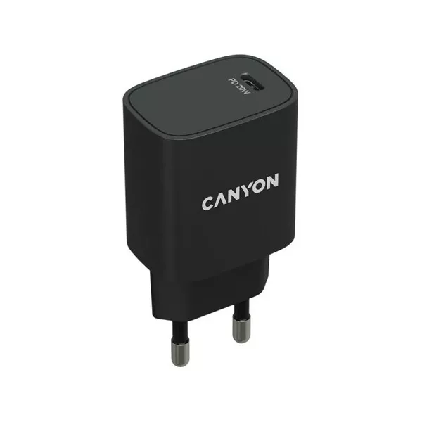 Canyon H-20-02 20W univerzális hálózati töltő adapter fekete