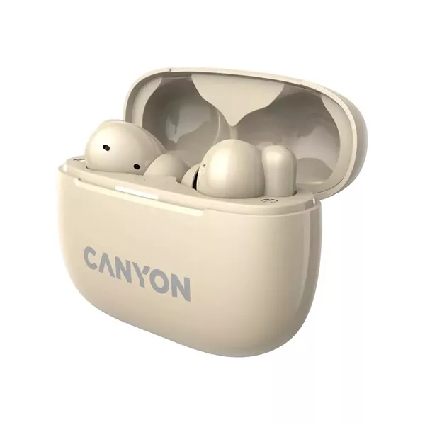 Canyon TWS-10 True Wireless Bluetooth barna fülhallgató