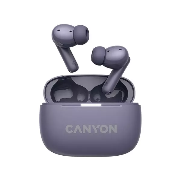 Canyon TWS-10 True Wireless Bluetooth lila fülhallgató