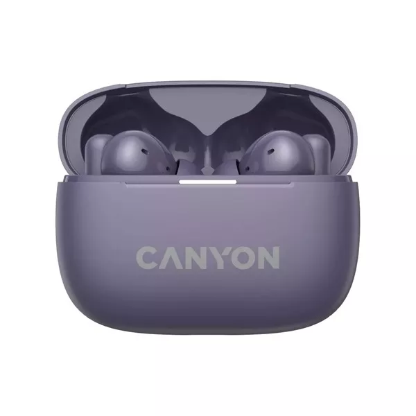 Canyon TWS-10 True Wireless Bluetooth lila fülhallgató