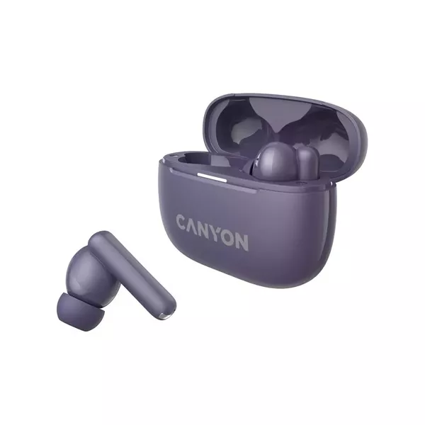 Canyon TWS-10 True Wireless Bluetooth lila fülhallgató