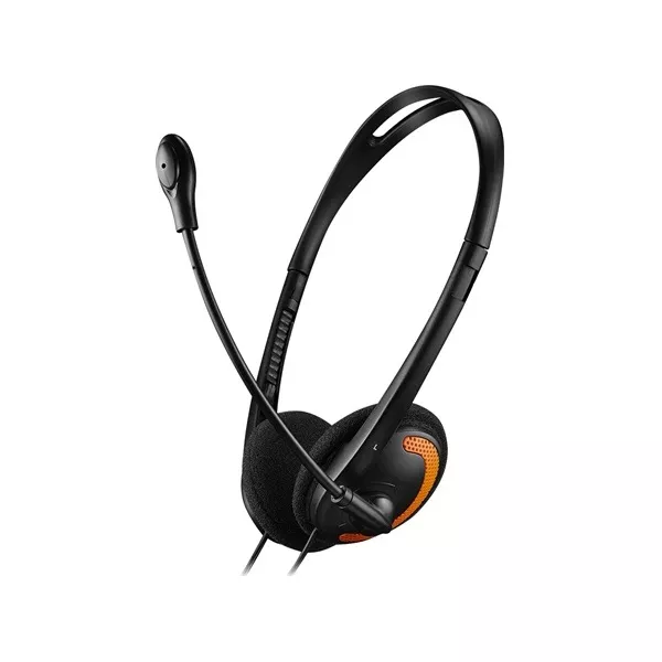 Canyon CNS-CHS01BO fekete-narancssárga 2.0 headset