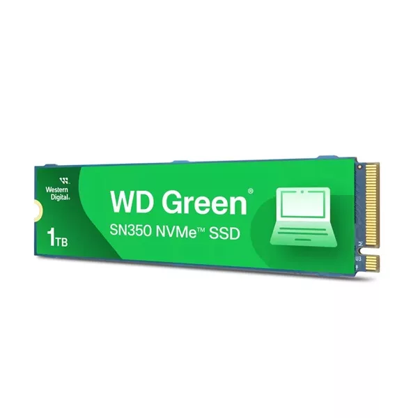 Western Digital 1TB M.2 NVMe 2280 Green SN350 (WDS100T3G0C-00AZL0) SSD