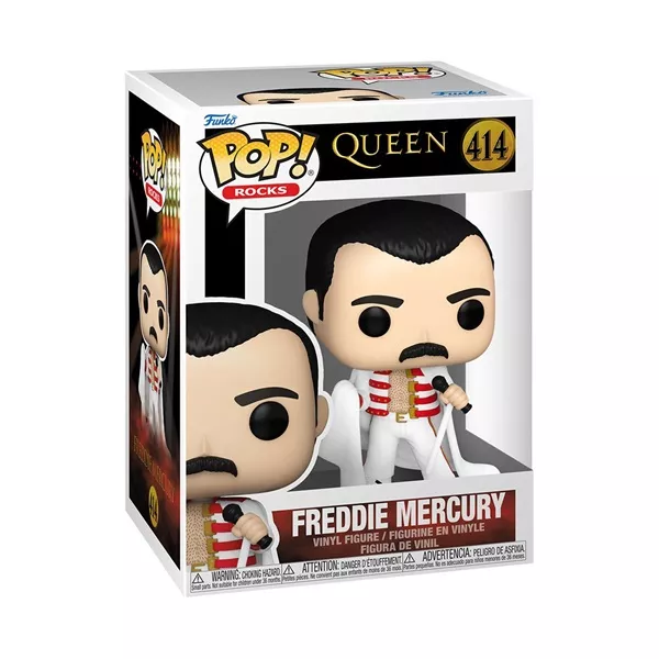 Funko POP! Rocks (414) Queen - Freddie Mercury with Cape figura