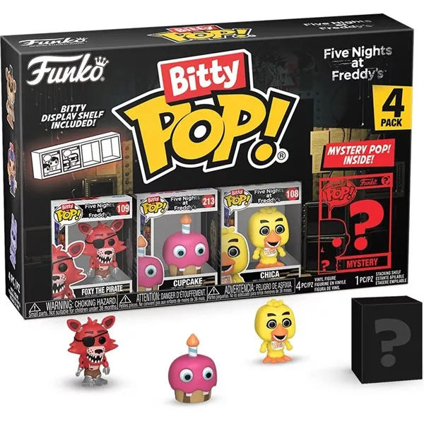 Funko Bitty POP! Five Nights at Freddy`s: Foxy figura 4db-os figura csomag