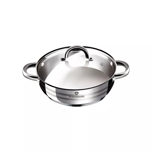 Blaumann BL-1004A 3,5L Gourmet Line 26 cm fedővel, alacsony lábas