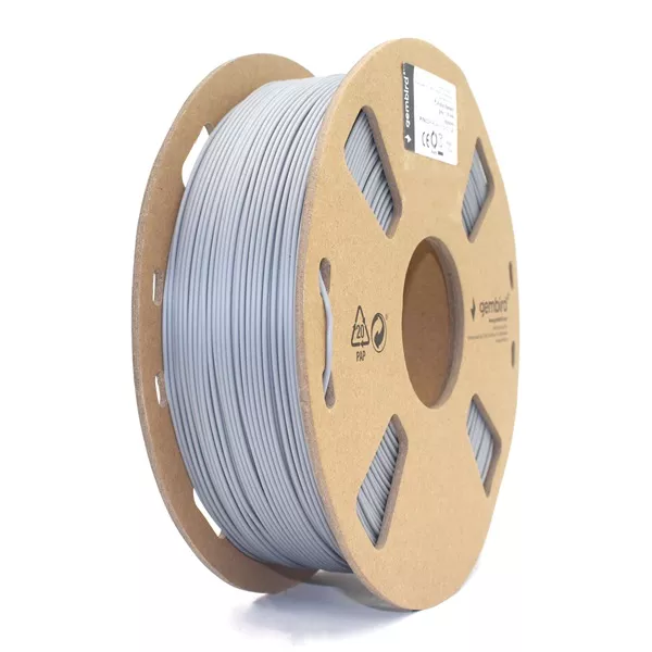 Gembird 3DP-PLA1.75-01-GR PLA 1.75mm 1kg szürke filament