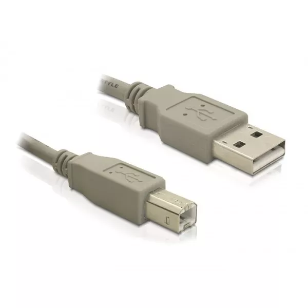 Delock 82215 1,8 méter USB 2.0 A-B apa/apa nyomtató kábel
