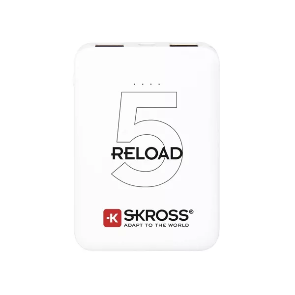 SKROSS Reload5 5Ah power bank USB/microUSB kábellel, két kimenettel