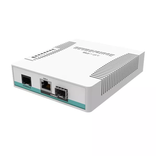 MikroTik CRS106-1C-5S 5xSFP, 1xCombo port (SFP/GbE LAN) asztali Cloud Router Switch