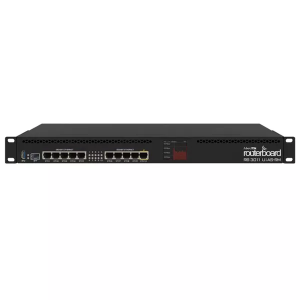 MikroTik RB3011UIAS-RM 10port GbE LAN/WAN Smart router