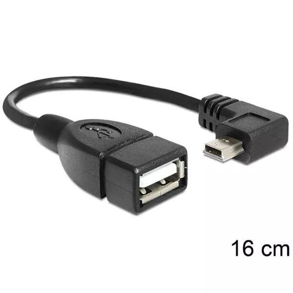 Delock 83245 16cm USB mini apa - USB 2.0-A anya OTG kábel