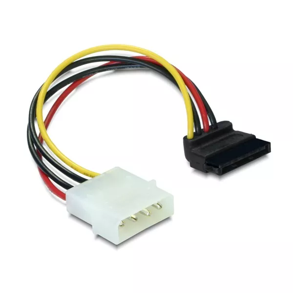 Delock 60101 SATA HDD (derékszögű) – 4 tűs apa (Molex) hálózati kábel