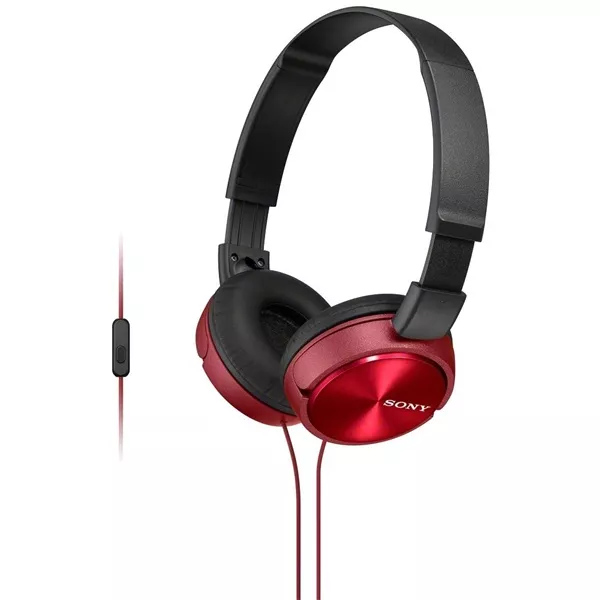 Sony MDRZX310APR.CE7 mikrofonos piros fejhallgató style=
