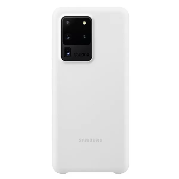 Samsung EF-PG988TWEGEU Galaxy S20 Ultra fehér szilikon hátlap