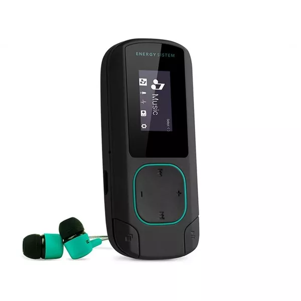 Energy Sistem EN 426508 Bluetooth-os 8GB fekete/mentazöld MP3 lejátszó